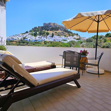 Galini View Apartments Lindos Esterno foto