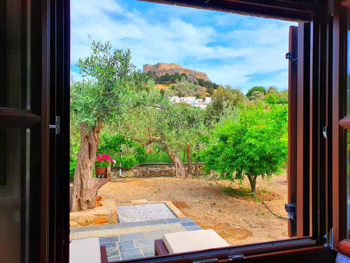 Galini View Apartments Lindos Esterno foto