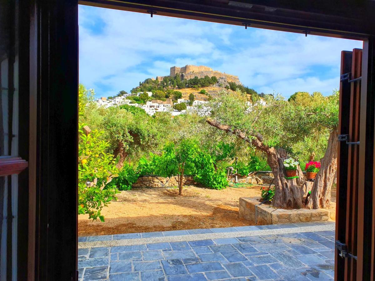 Galini View Apartments Lindos Esterno foto