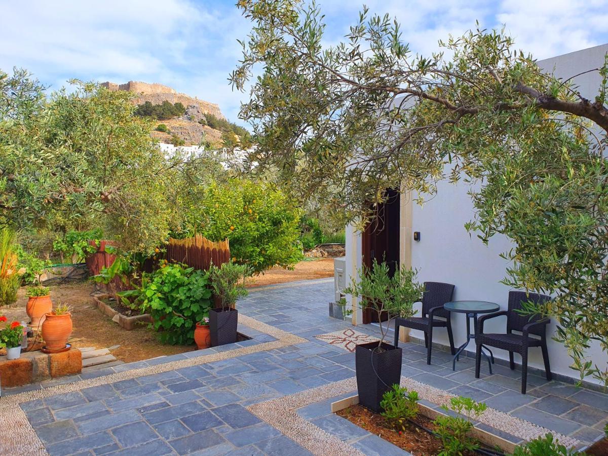 Galini View Apartments Lindos Esterno foto