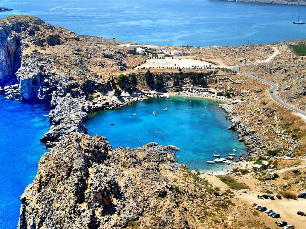 Galini View Apartments Lindos Esterno foto