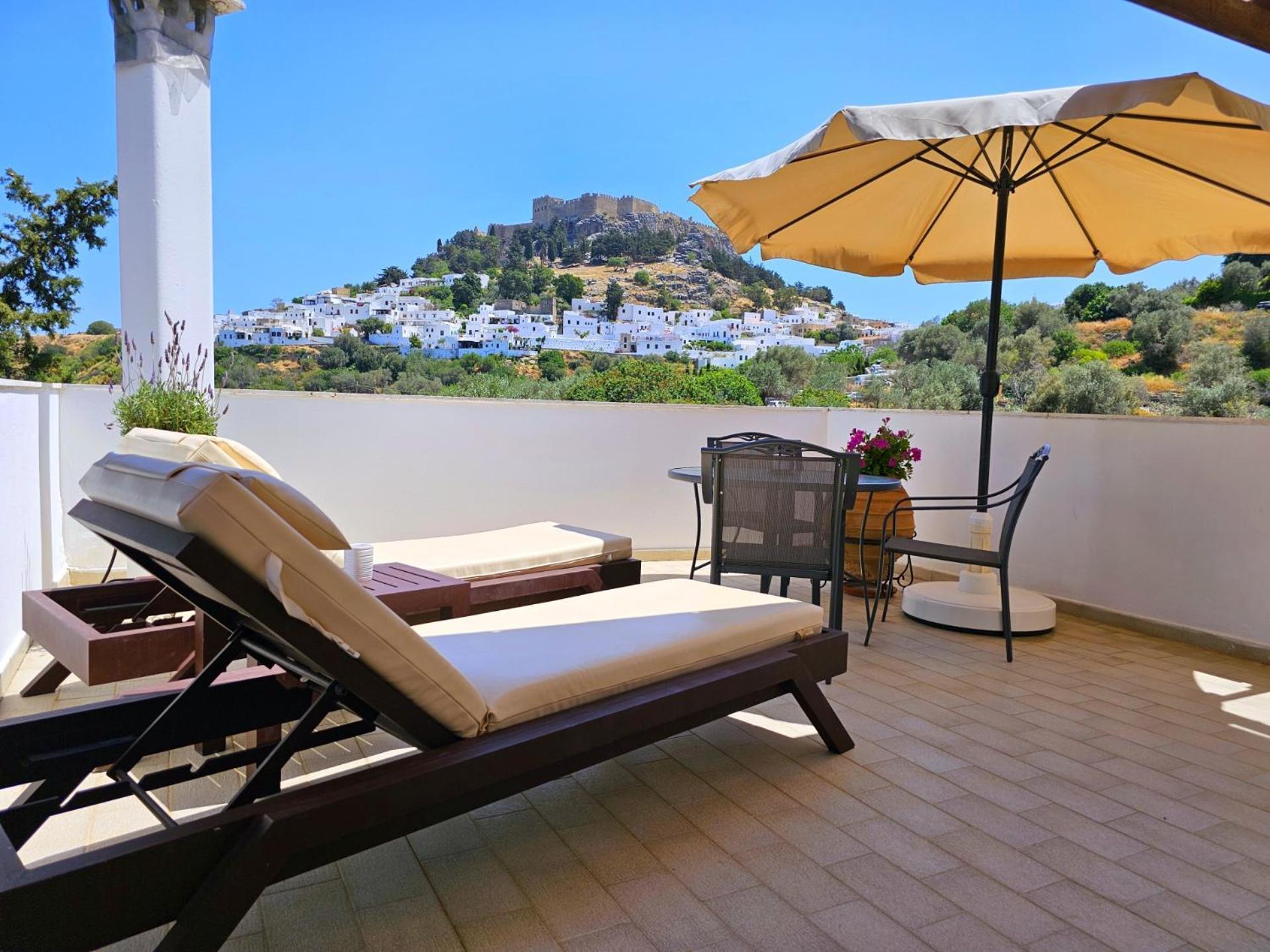 Galini View Apartments Lindos Esterno foto