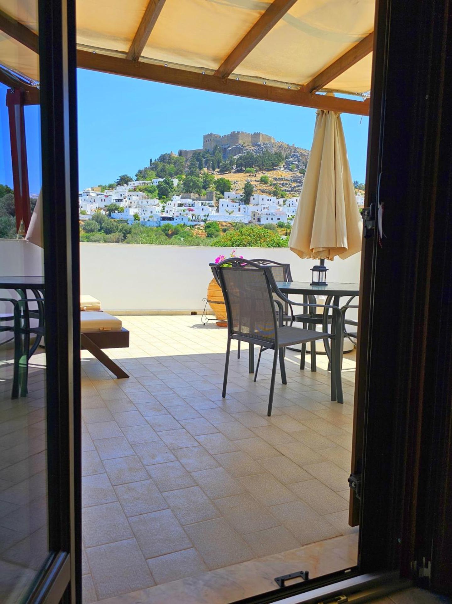 Galini View Apartments Lindos Esterno foto