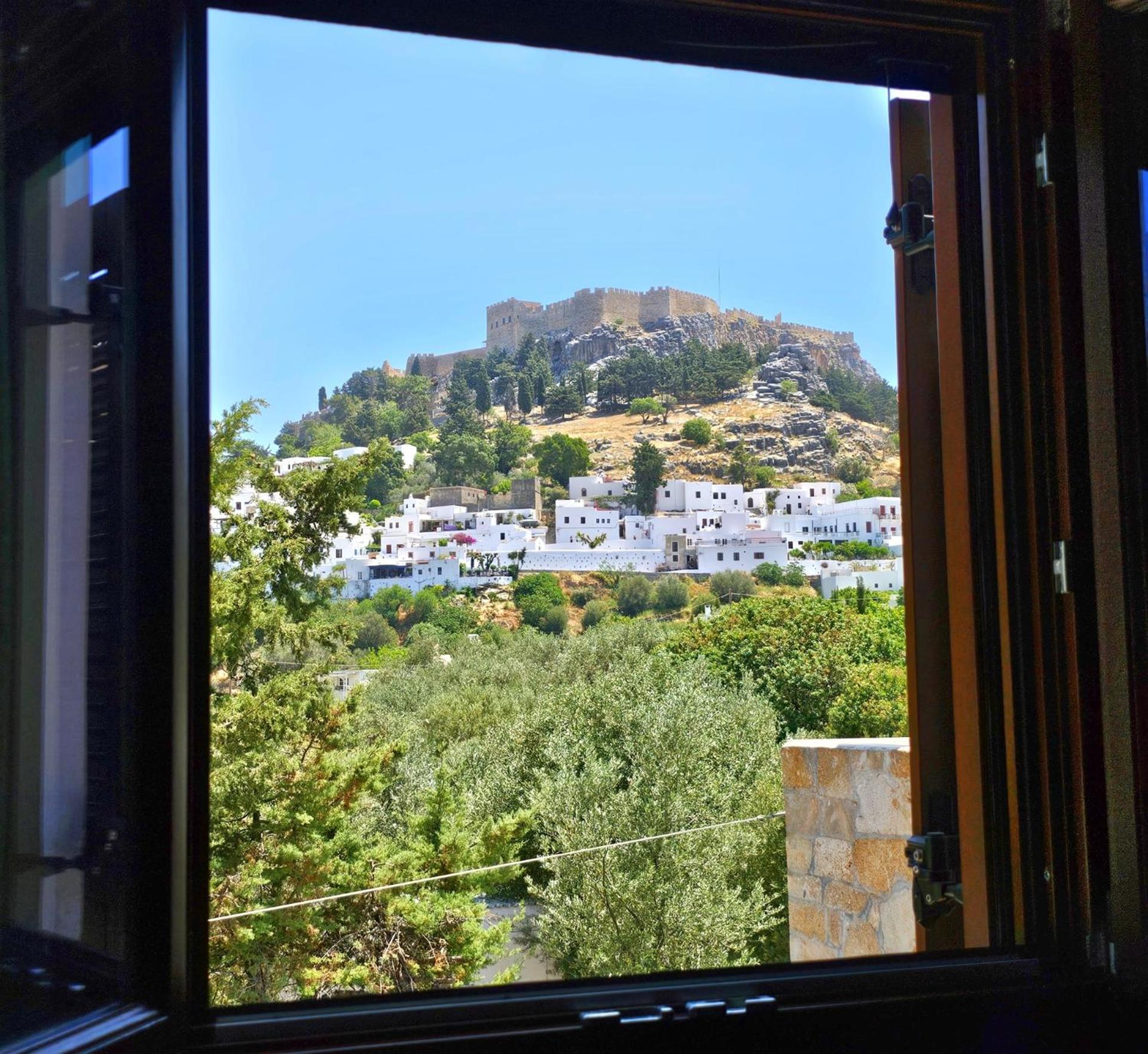 Galini View Apartments Lindos Esterno foto